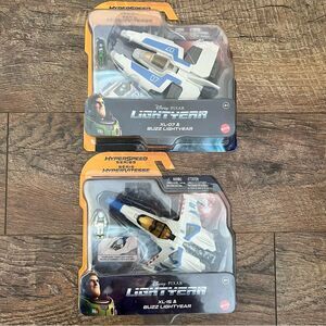 Lightyear 2022 Buzz XL-02 &!XL-07 Ship/Figure HyperSpeed Series Disney Pixar NEW